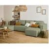 Image de Bestmobilier Topaze canapé panoramique - Vert