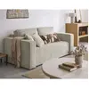 Image de Bestmobilier Canapé droit Topaze - Beige
