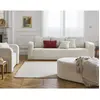 Image de Bestmobilier Canapé droit Miro - Beige