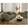 Image de Bestmobilier Canapé droit Topaze - Vert