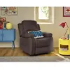 Image de Bestmobilier Fauteuil de relaxation Armand - Marron
