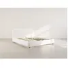 Image de Hugo - lit coffre - 160x200 cm - en tissu bouclette