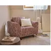 Image de Lisa design Fauteuil Rune zèbre - Marron