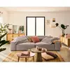 Image de Lisa design canapé droit 3 places - Vert