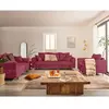 Image de Lisa design fauteuil velours Rune - Prune