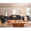 Image de Lisa design Fauteuil Rune velours - Anthracite