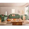 Image de Lisa design Fauteuil Rune en velours - Vert