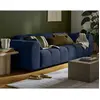Image de Lisa design canapé droit 3 places - Bleu