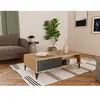 Image de Bestmobilier Tribeca table basse - Bois/Noir