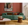 Image de Lisa design canapé droit 4 places - Vert