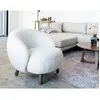 Image de Lisa design Fauteuil Nayeli scandinave - Blanc