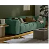 Image de Lisa design canapé droit Ray 3 places - Vert sauge