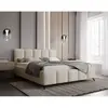 Image de Paulito - lit coffre queen size - 160x200 cm - sommier inclus - en velours