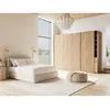 Image de Beanie - lit coffre - 160x200 cm - en velours - sommier inclus