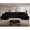 Image de Bestmobilier Gabriel canapé panoramique - Noir
