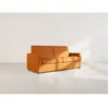 Image de Julia - canapé lit 3 places convertible express couchage quotidien 140 cm matelas 14 cm en