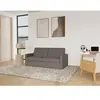 Image de Julia - canapé lit 3 places convertible express couchage quotidien 140 cm matelas 14 cm en