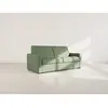 Image de Julia - canapé lit 3 places convertible express couchage quotidien 140 cm matelas 14 cm en