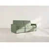 Image de Julia - canapé lit 3 places convertible express couchage quotidien 140 cm matelas 18 cm en