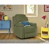Image de Bestmobilier Fauteuil relax électrique Armand - Vert