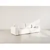 Image de Bestmobilier Nicole canapé droit convertible - Beige