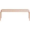 Image de Table basse de jardin rose blush 127 cm Week end - Petite friture