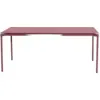 Image de Table de jardin rectangulaire rouge brun Fromme - Petite friture