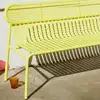 Image de Banc de jardin jaune Week-End - Petite Friture