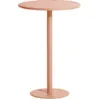 Image de Table haute ronde outdoor rose blush Week end - Petite friture