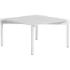 Image de Table basse de jardin carrée blanc 70x70cm Fromme - Petite friture