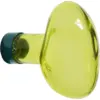 Image de Patère murale en verre citron vert 9cm Bubble - Petite friture