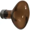 Image de Patère murale en verre gris brun 9cm Bubble - Petite friture
