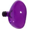 Image de Patère murale en verre violet 15cm Bubble - Petite friture