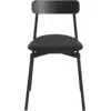Image de Chaise en hêtre noir cuir 78 cm Fromme - Petite Friture