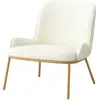 Image de Moloo Fauteuil design en tissu - Écru