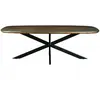 Image de Moloo Table à manger ovale 10 personnes - Noyer