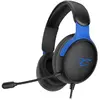 Image de SUBSONIC Astra Casque Gaming Filaire 3,5 mm - 40 mm - Micro Ajustable - Noir/Bleu