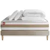 Image de Marmottes-Co Le Tendre Matelas + Sommier Beige - 200x200 cm