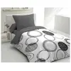 Image de Home_linge_passion parure de couette microfibre Audace - Gris clair