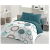 Image de Home_linge_passion parure de lit microfibre Audace - Bleu canard
