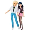 Image de Bandai pack de 2 poupées Miraculous Marinette & Adrien - Bleu