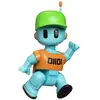 Image de Figurine articulée - BANDAI - Stumble Guys - Robot Guy - 11 cm - Avec stickers