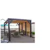 Image de Auvent bois veneto à ventelles 10m² - VT3431 - HABRITA