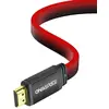 Image de Oniverse Câble HDMI LED - 2 m - Rouge