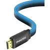 Image de Câble HDMI 2.1 LED 8K Oniverse 2 m Bleu pour PC PS4 PS5 Nintendo Switch 2  Nintendo Switch modèle OLED Nintendo Switch  X