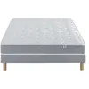 Image de Ensemble Matelas Douces Nuits Hydros Mousse HR 35 kg/m3 + Sommier Base Ferme 160x200 - Double Sommier