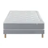 Image de Ensemble Matelas Douces Nuits Mary Mousse HR 55kg/m3 + Sommier Base Morpho 120x190
