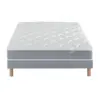 Image de Ensemble Matelas Douces Nuits Remory 667 ressorts ensachés + 2 cm Viscoélastique + Sommier Base Morpho 180x200 - Double Sommier