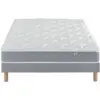 Image de Ensemble Matelas Douces Nuits Remory 667 ressorts ensach's + 2 cm Visco'lastique + Sommier Base Morpho 160x200