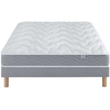 Image de Ensemble Matelas Botaniste 100% Latex + Sommier Base Ferme 180x200 - Double Sommier